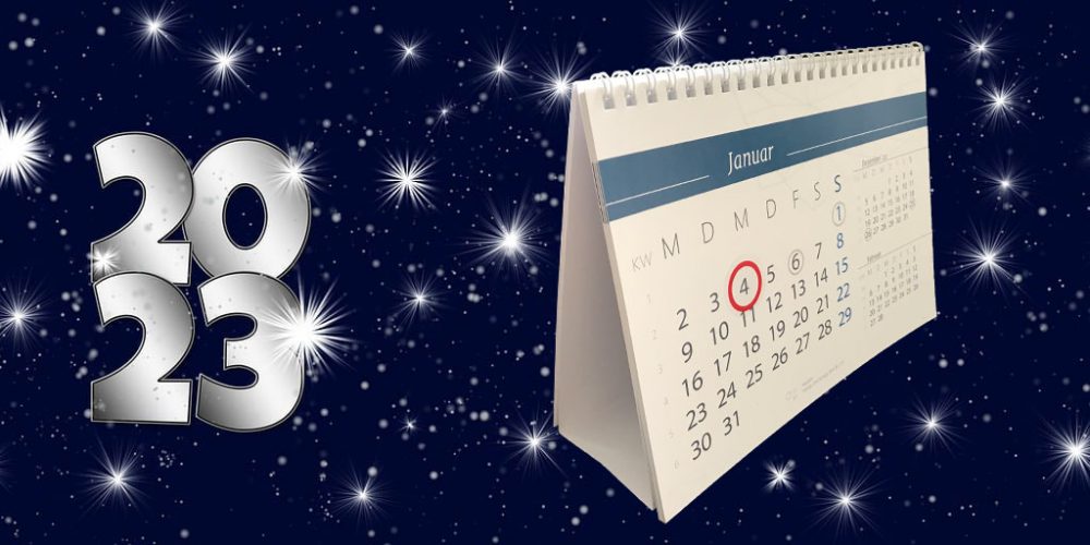 Unsere Kalender-Empfehlung: Der 1-Monats Tischkalender
